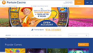 Fortuin casino screenshot